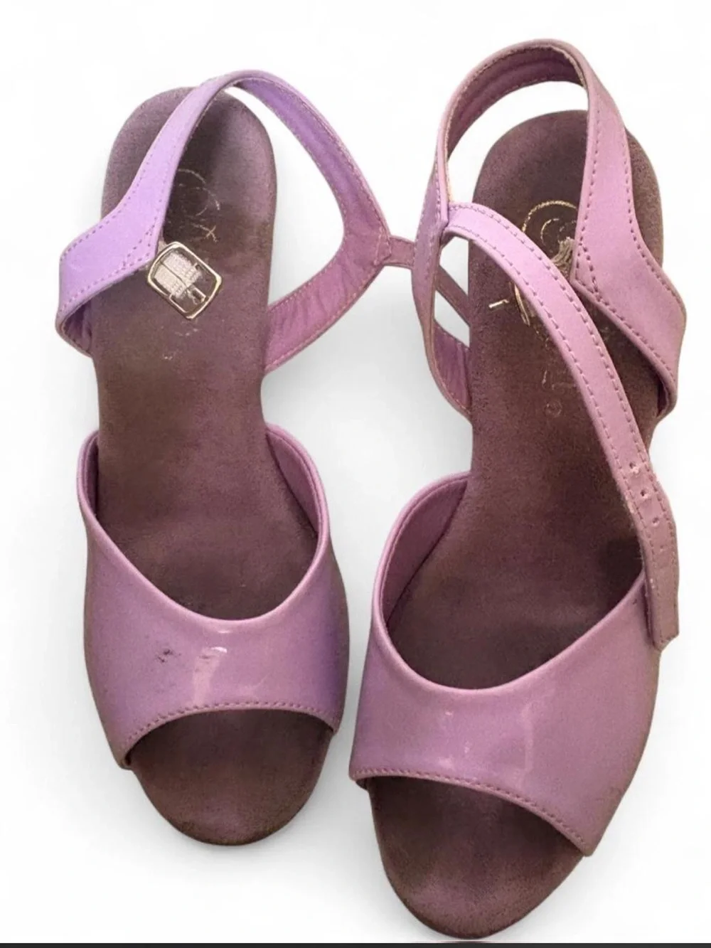 Pleaser Lilac Holographic Platform Sandal - Women